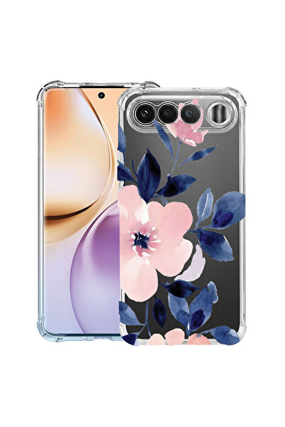 bestcase ®   Husă Antișoc pentru Realme 16, Colecția Flori în Culori Pastelat...