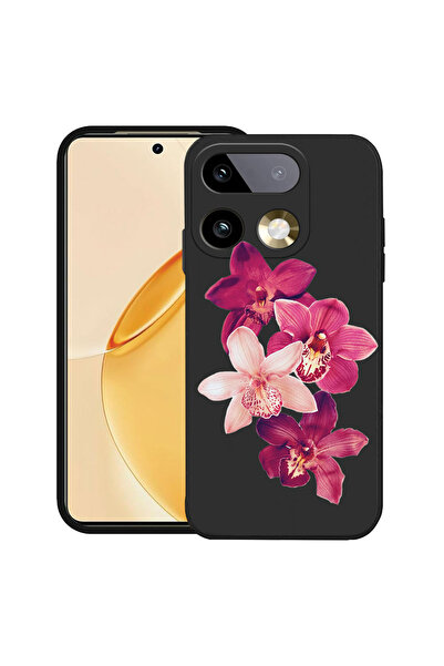 bestcase ®   Θήκη TPU Υπέρλεπτη Husa για Realme 16 Pro Plus, Φλοράλ - Κόκκινη...
