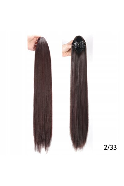 NO BRAND Kucyk extensie de păr cu clemă tip gheară kitka 55 cm