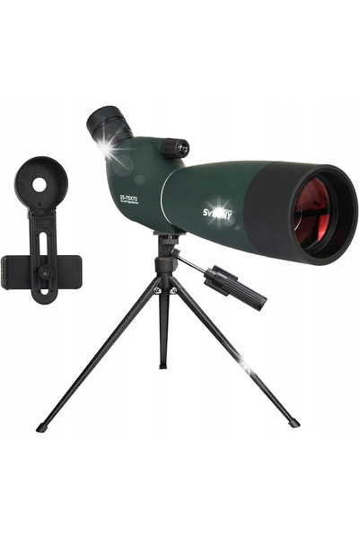 NO BRAND Lunetă terestră Svbony Sv28Plus, 75X70mm Bak4 Fmc, Telescop, Monocular