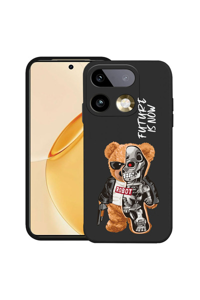 bestcase ®   Θήκη TPU Υπέρλεπτη Husa για Realme 16 Pro 5G, Μισό Ρομπότ Μισό Α...