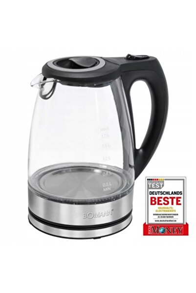 NO BRAND Fierbător electric din sticlă Bomann WKS, 2200 W, 1.7 L