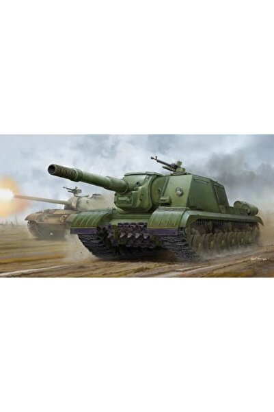 NO BRAND Model DIY Tunul de luptă autopropulsat sovietic Isu152K Trumpeter 05...