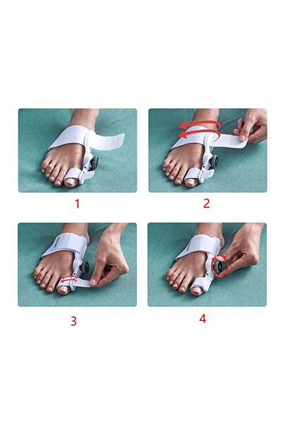 NO BRAND Corector activ pentru hallux valgus, orteză profesională.