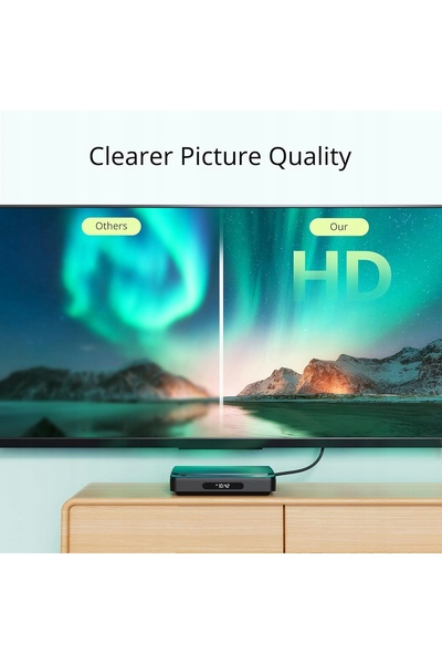 NO BRAND Cititor DVD HDMI Mini HD USB Fără restricții de regiune Decodor TV
