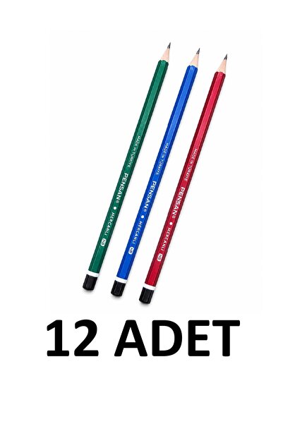 Pensan 12 قلم رصاص HB ميركانلي
