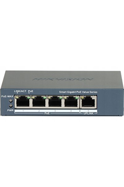 Hikvision SWITCH POE DS-3E1505P-EI/M 4 PORTURI