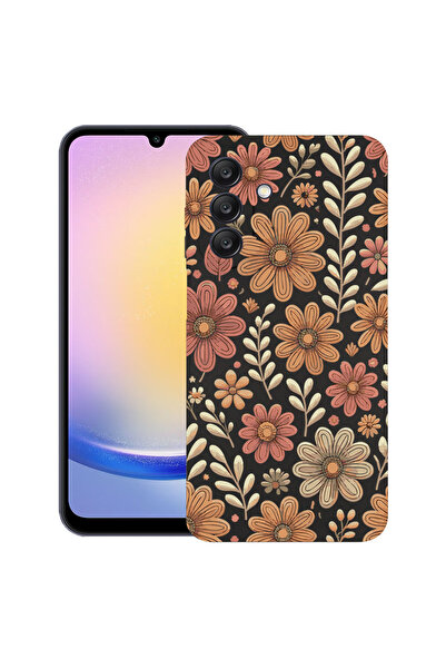 bestcase ®   Husă TPU Ultra Subțire pentru Samsung Galaxy A27 5G, Model Flora...