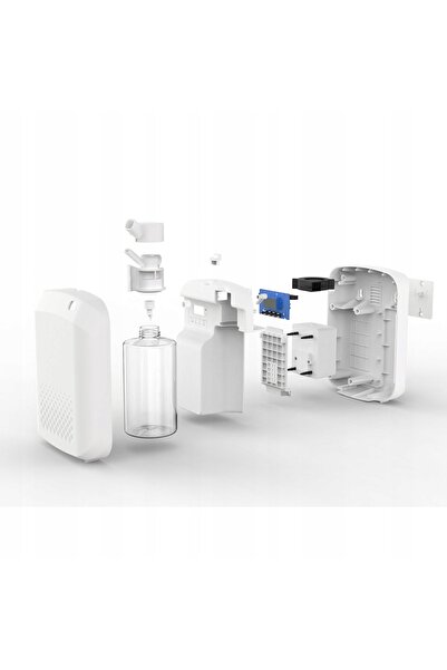 NO BRAND Difuzor de aromă cu difuzie la rece Bluetooth 400ml Alb