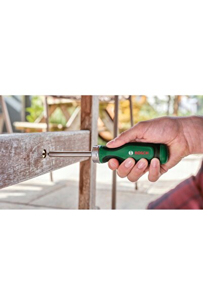 Bosch Șurubelniță manuală cu clichet + 18 biți Ph Pz Hex Torx Sl 1600A02Z9A