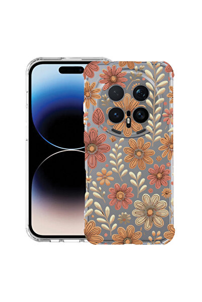 bestcase ®   Αντικραδασμική Θήκη Husa για Honor Magic 8 Pro, Φλοράλ Φθινοπωρι...