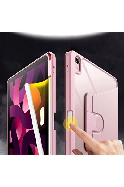 NO BRAND Husă pentru tabletă Apple iPad 11Gen (2025) A16 / iPad 10.9 (2022) Roz