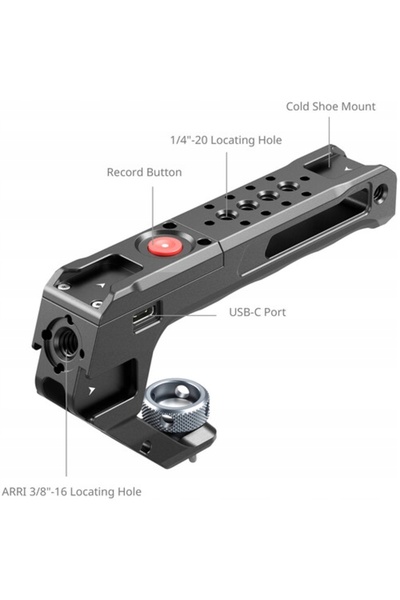 NO BRAND Smallrig 4927 Mâner superior, Buton declanșator/comutator, Șurub Arr...