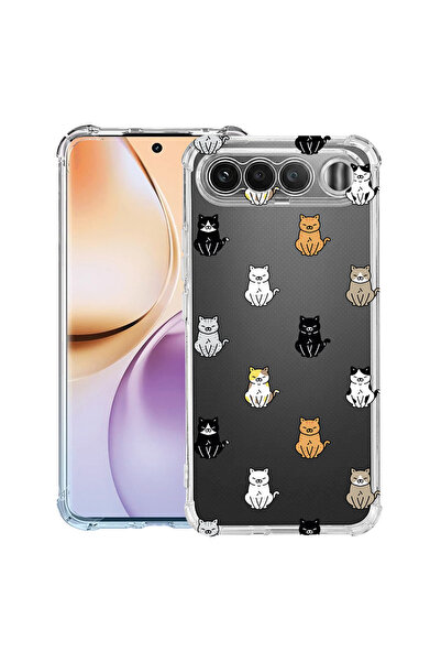 bestcase ®   Husă Antișoc pentru Realme 16, Model cu pisici, 3156793 AS 1027