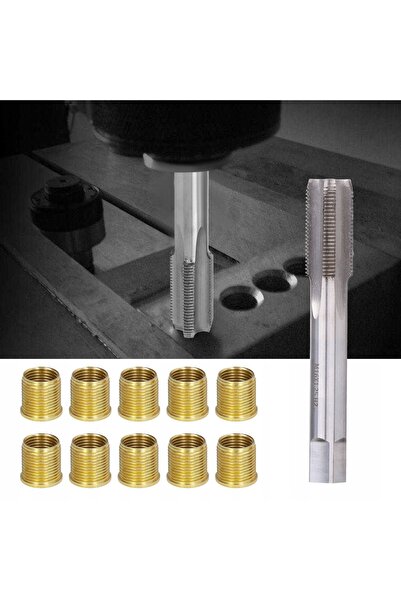 NO BRAND SET DE TARIER M16X1,25 + 10 INSERȚII FILETATE M14X1,25