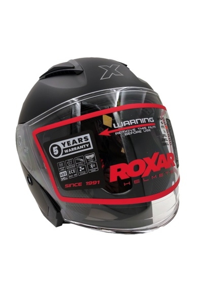 Roxar Cască deschisă tip jet Orlando Evo negru mat XS