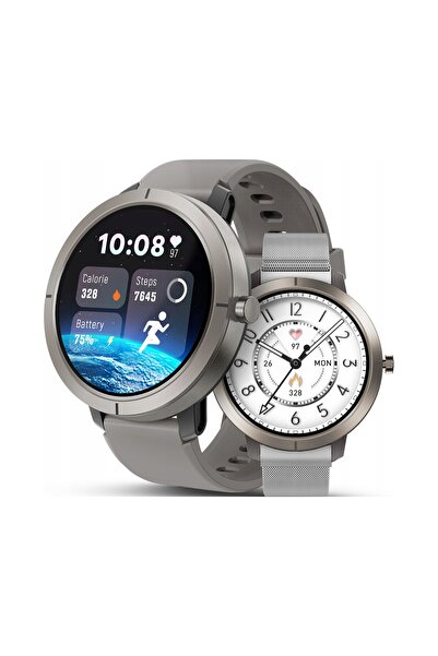 JG Smart SMARTWATCH FEMEI REZISTENT LA APĂ MENIU PL GPS AMOLED PULSE SPORT AR...