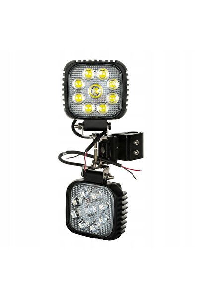 NO BRAND 16 LED-uri 48W Proiector IP67 Kamar Lumină de Lucru 4 Bucăți + Supor...