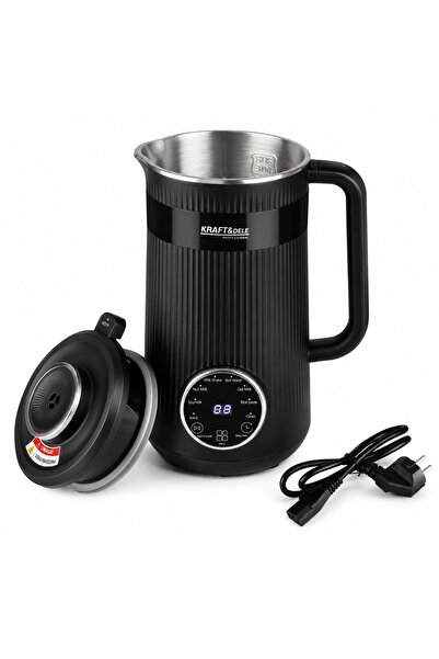 NO BRAND Aparat pentru lapte vegetal 1000W, cu funcție de mixare și încălzire...
