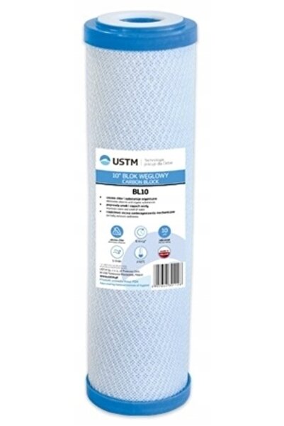 NO BRAND Ustm Filtru Tratament Apă Bloc de Carbon 10 " Cartuș cu Cărbune Acti...