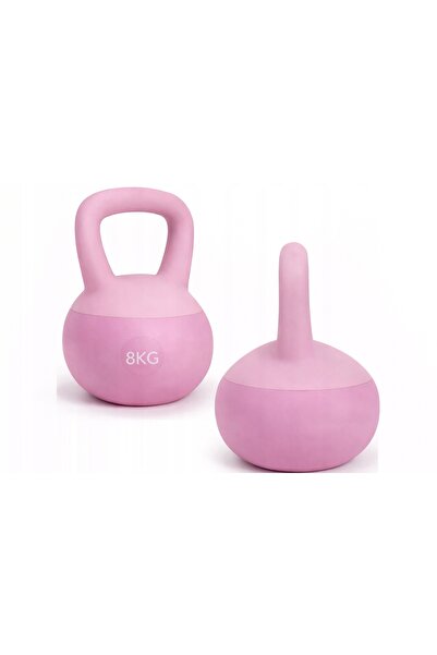 NO BRAND Kettlebell 8 kg, tip minge, moale + Mănuși pentru antrenament fitnes...
