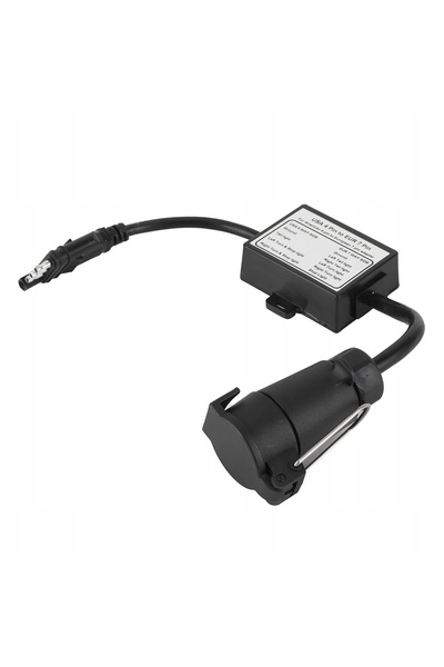 NO BRAND Adaptor convertor priză remorcă de la 4 pini SUA la 7 pini UE
