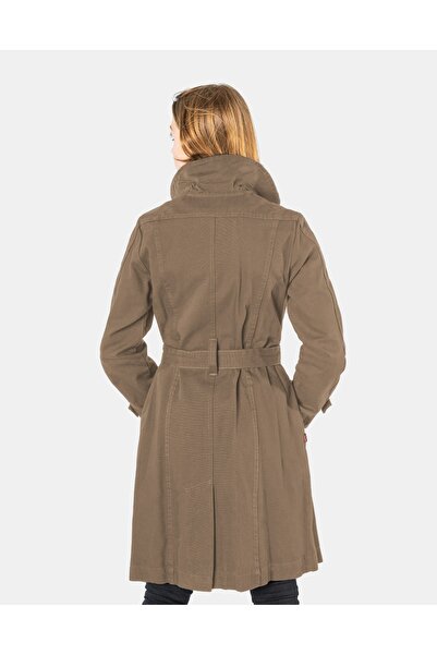 NO BRAND Trench elegant clasic lung de damă, subțire, de sezon intermediar 42...