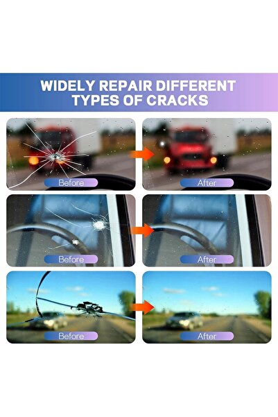 NO BRAND 20ml rășină acrilică adezivă UV pentru repararea parbrizului auto + ...