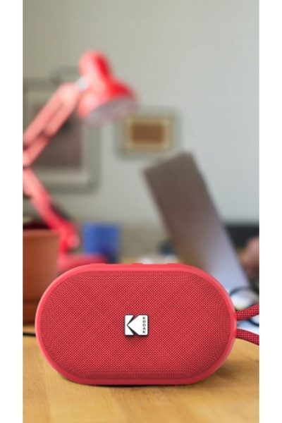 NO BRAND Kodak Pws-2284 – Boxă Bluetooth Compactă Ipx7 6W Tws Stereo Roșu