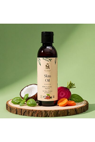 MS Natural Products MS Natural Skin care Oil, 100% Natural Ayurvedic skin car...