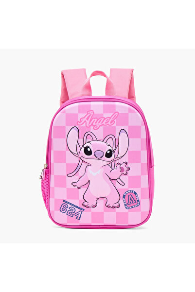 Disney Angel Print Backpack for Girls 13+ Years with Padded Strap
