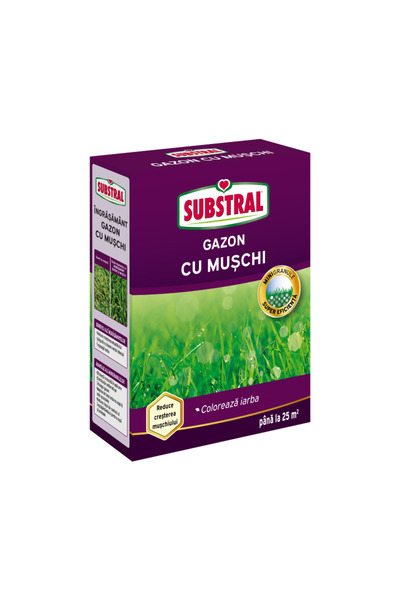 Substral Îngrășământ pentru gazon cu mini-granule de mușchi 1 Kg