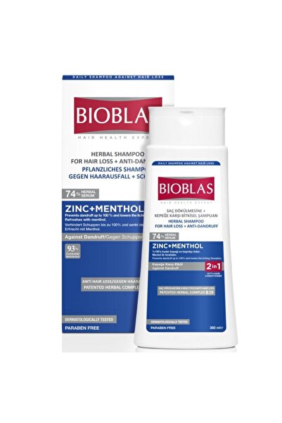 Bioblas Sampon, Bioblas, 360 ml Anticadere Antimatreata Zinc Pyrithione