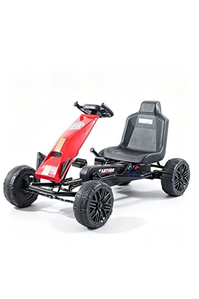 happyworld2026 Kart cu pedale ,Roti EVA,Scaun regalabila,frana de mana,Dimens...