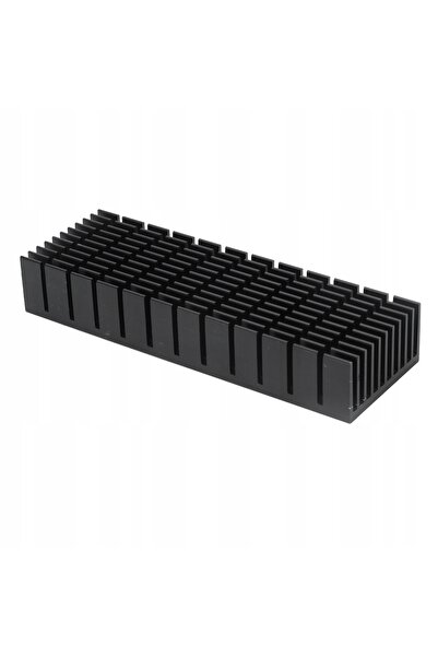 NO BRAND 2 bucăți Radiator din aluminiu cu ventilator de răcire, striat, 120 ...