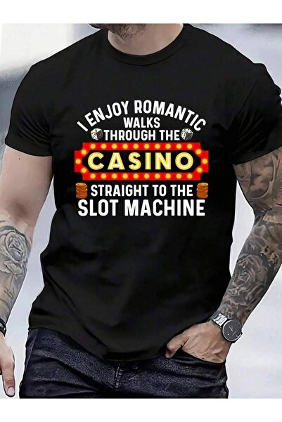 799 100% Cotton Funny Casino Designs For Men Women Gambling Pun Game Lovers T...