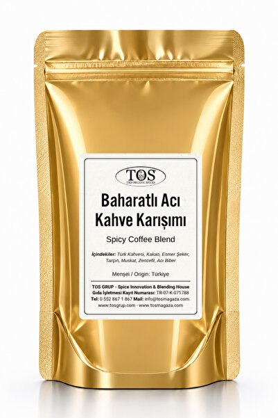 TOS The Organic Spices مزيج القهوة الحارة والمتبلة 100 جرام (1.) قهوة حارة وم...