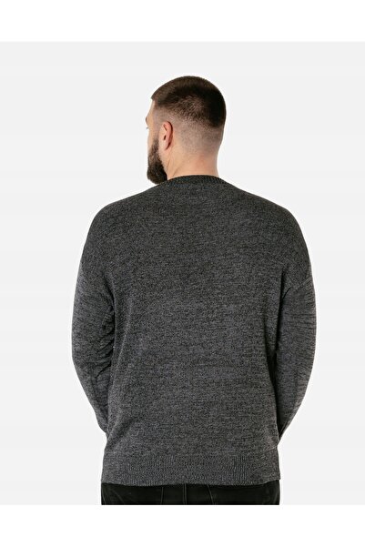 NO BRAND Pulover Elegant Bărbătesc, Guler Semi-Înalt, Clasic, Uni 2330-02 R 7XL
