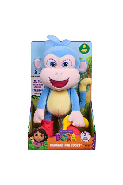 NO BRAND Jucărie de pluș interactivă Dora Maimuța, cântă și vorbește, 30 cm, ...