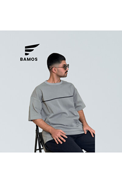 OEMS نسخة من تي شيرت Elegance BAMOS كبير الحجم - مقاس S