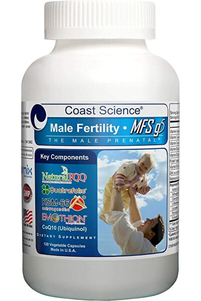 AMS Plus Male Fertility Supplement Vegetable - Capsules 120