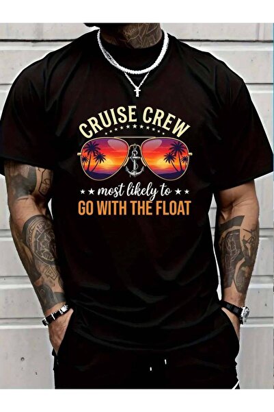 45 BPM 100% Cotton Cruise Crew Most Likely To GO With The Float Premium Tri-B...