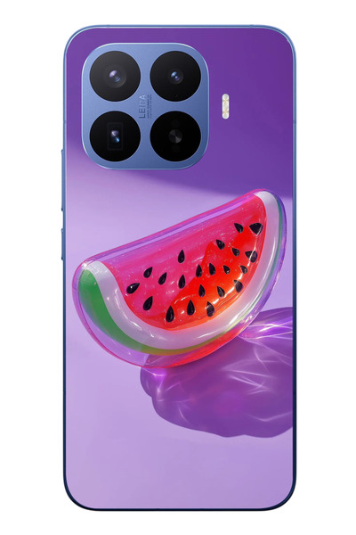 Le Balvo Xiaomi 17T Pro Uyumlu Karpuz Jelibon Baskılı Silikon Kılıf