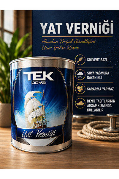 Genel Markalar TEK YAT VERNİĞİ GÜÇLÜ AHŞAP VERNİĞİ SUYA DAYANIKLI DENİZ TAŞIT...