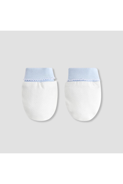 giggles Mittens with Scallop Trim, 0-36 Months