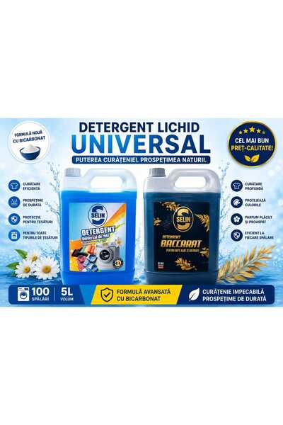 Selin.RO DETERGENT LICHID UNIVERSAL DUO SELIN GEL ACTIVE