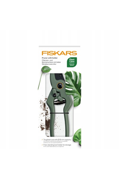 FiSKARS Foarfecă de tăiat pentru plante în ghiveci, flori și plante în ghivece.