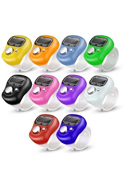 Duravel Electronic Finger Counter, Finger Tasbih, Resettable 5 Digit LCD Elec...