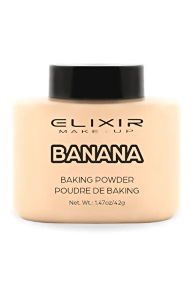 Elixir Μπανάνα Ματ Πούδρα Σταθεροποίησης Μακιγιάζ με Βακερντονίνη 25γρ
