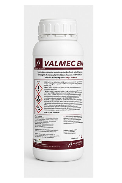 NO BRAND Acaricid Insecticid Valmec Plus Abamectin – Mușcă Minieră, Păianjen ...